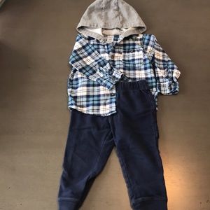 Carter's 2-piece flannel outfit
